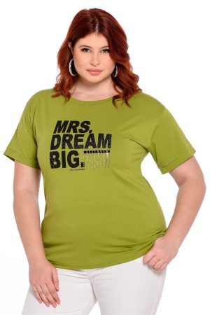 Μπλούζα με στάμπα MRS DREAM BIG -S2942-1